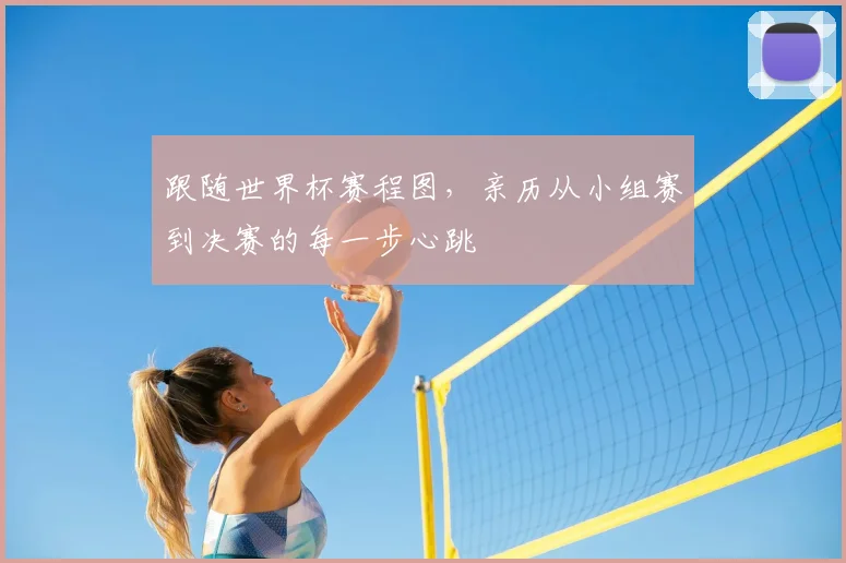 跟随世界杯赛程图，亲历从小组赛到决赛的每一步心跳