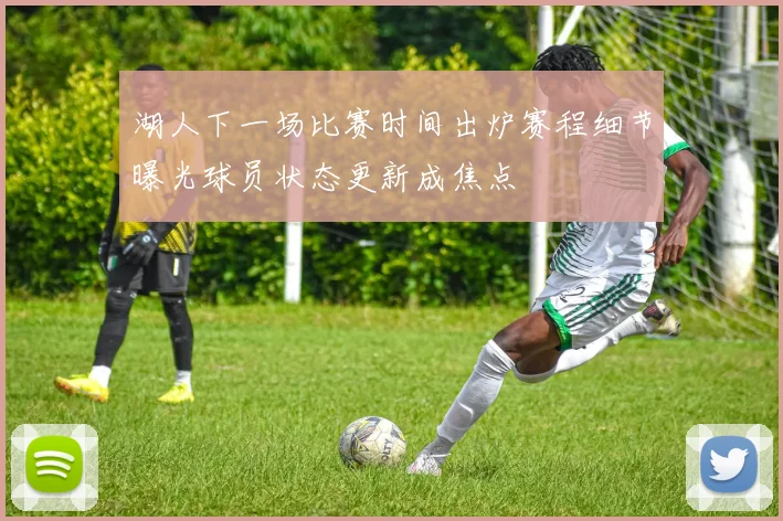 湖人下一场比赛时间出炉赛程细节曝光球员状态更新成焦点