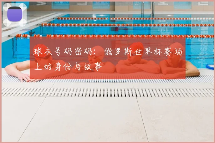 球衣号码密码：俄罗斯世界杯赛场上的身份与故事